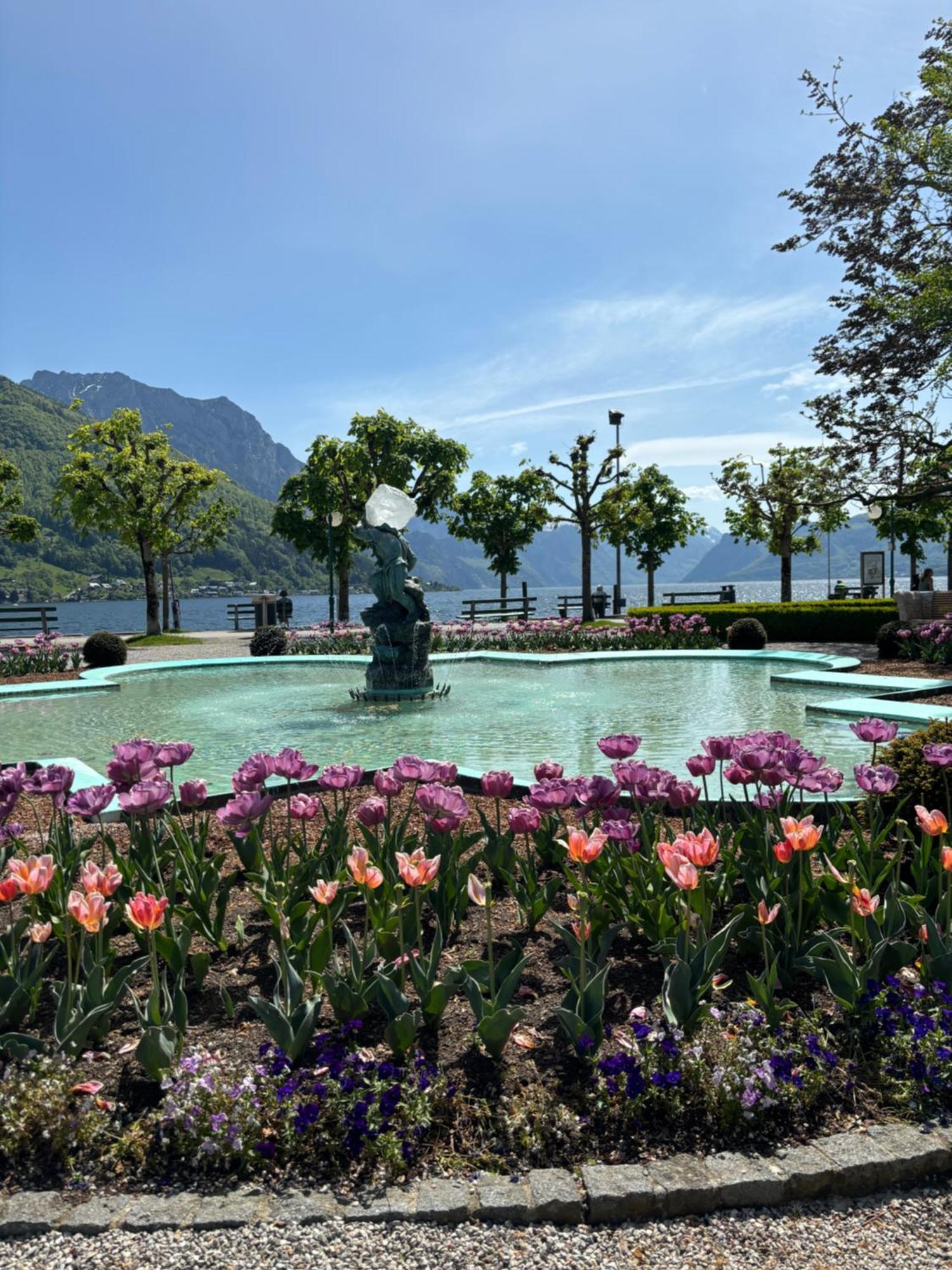 Wohnung See- Und Bergnaehe Gmunden Exteriér fotografie